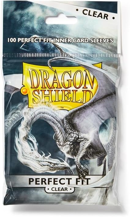 Dragon Shield - Perfect Fit Sleeves - Clear - 100ct