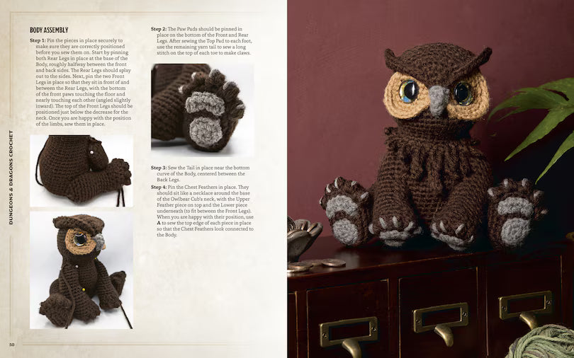 Dungeons & Dragons Crochet: A Book of Many Patterns HC