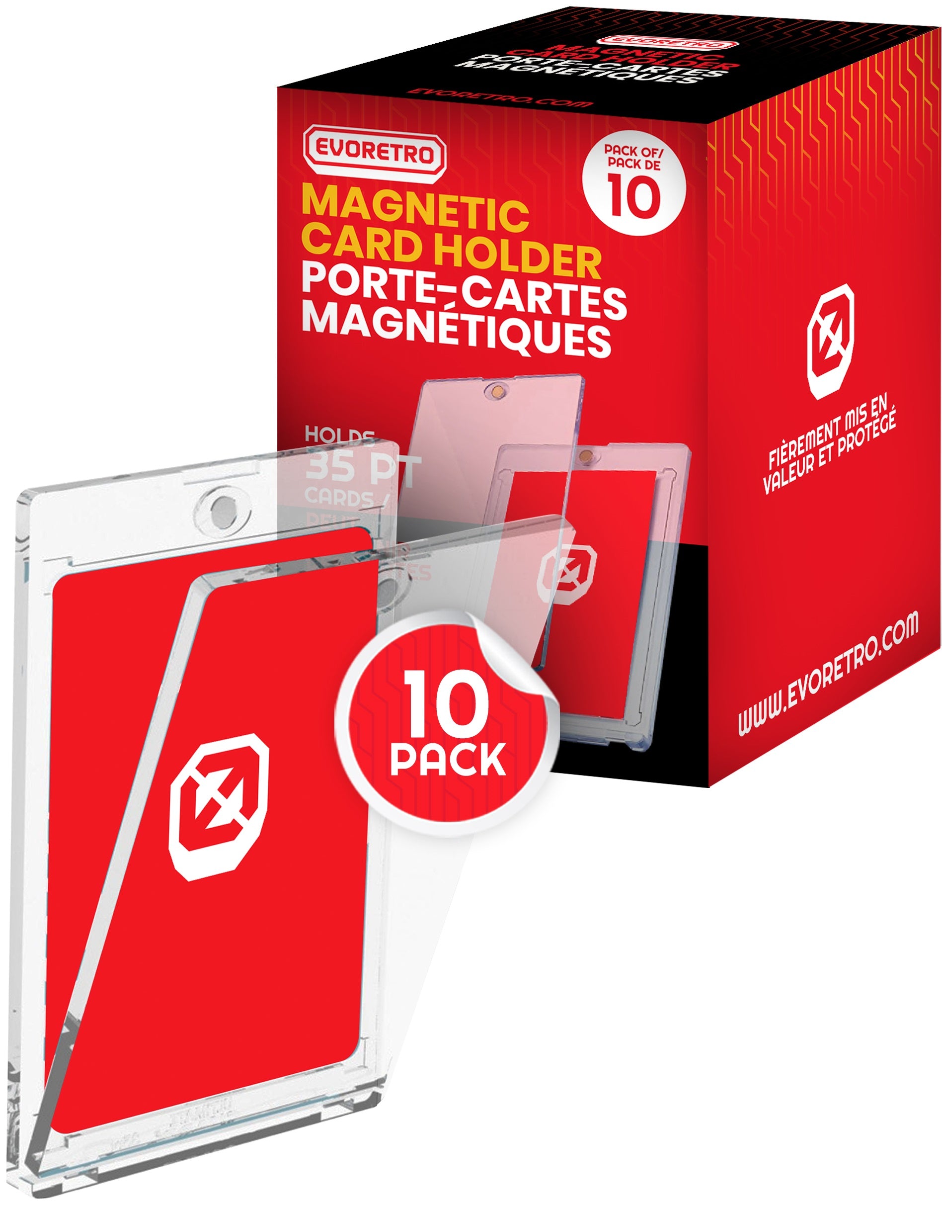 ER MAGNETIC CARD HOLDER 75PT 25PK