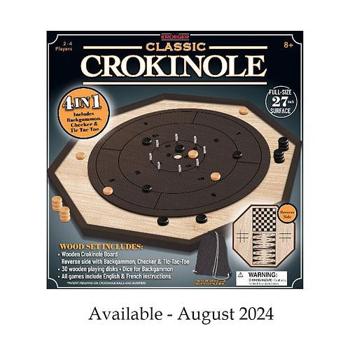 Crokinole 4 In 1 Deluxe