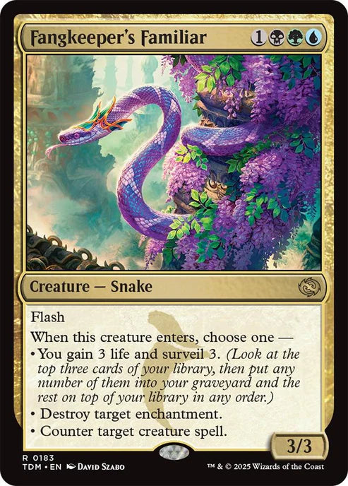 Fangkeeper's Familiar - Tarkir: Dragonstorm - 183