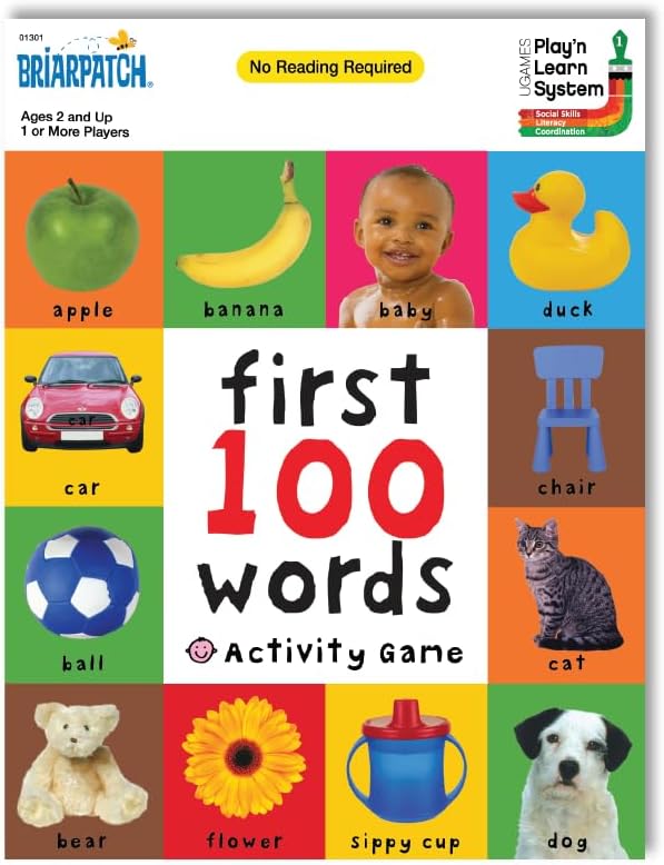 First 100: Words Activity Game