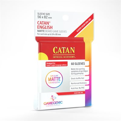 Gamegenic - Matte - Catan Sized Sleeves - 50ct