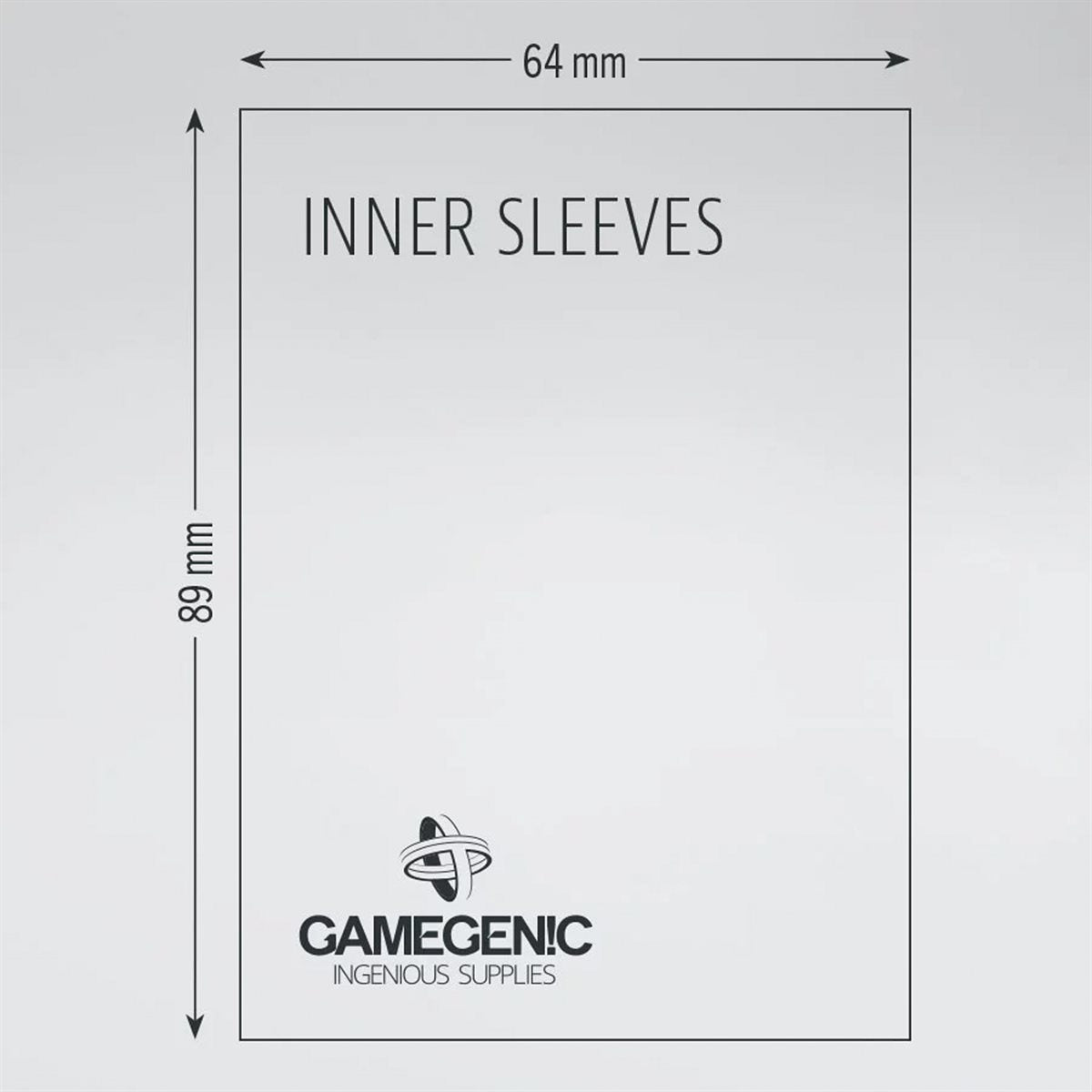 Gamegenic - Prime - Double Sleeving - 2x100ct (Refresh)