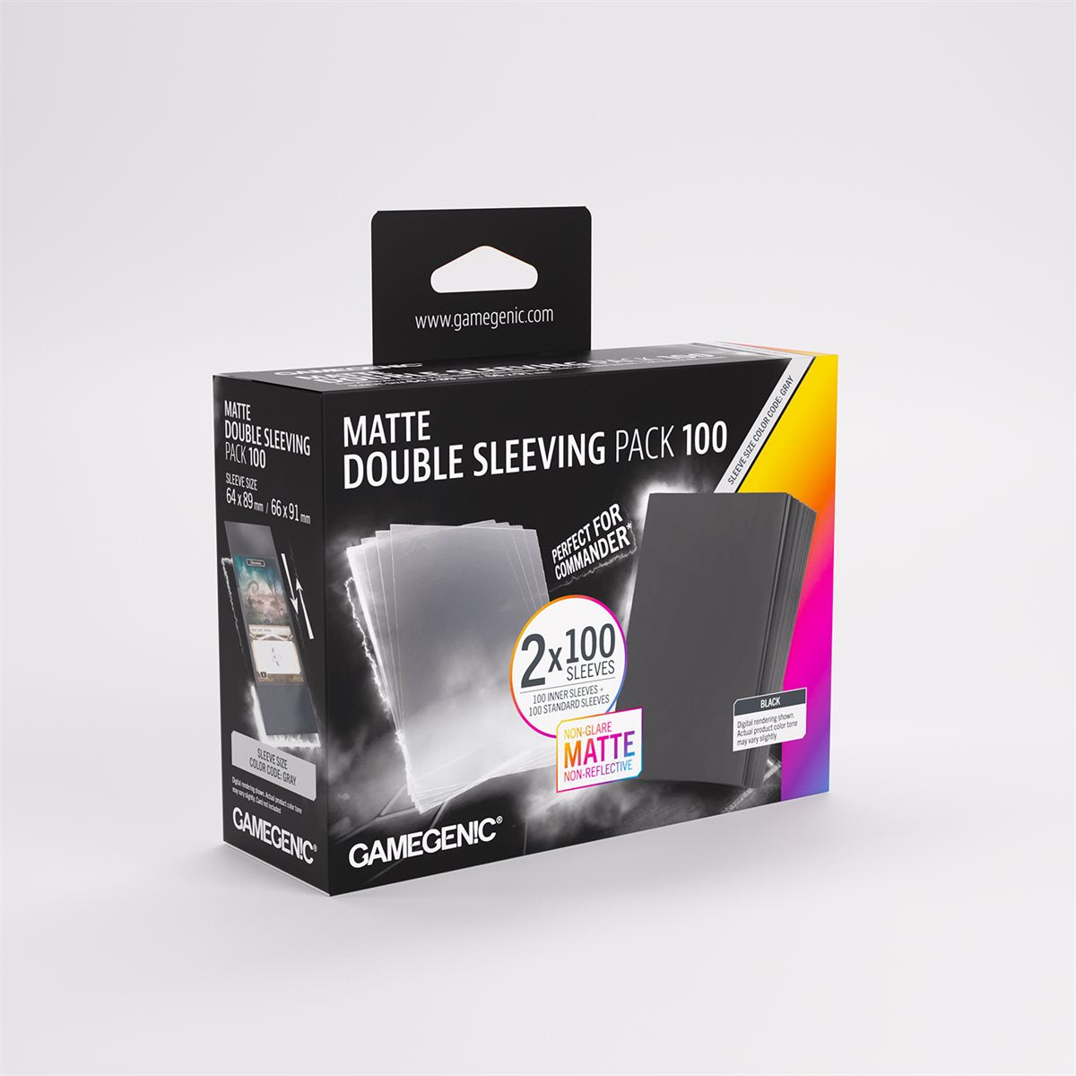 Gamegenic - Matte - Double Sleeving - 2x100ct (Refresh)