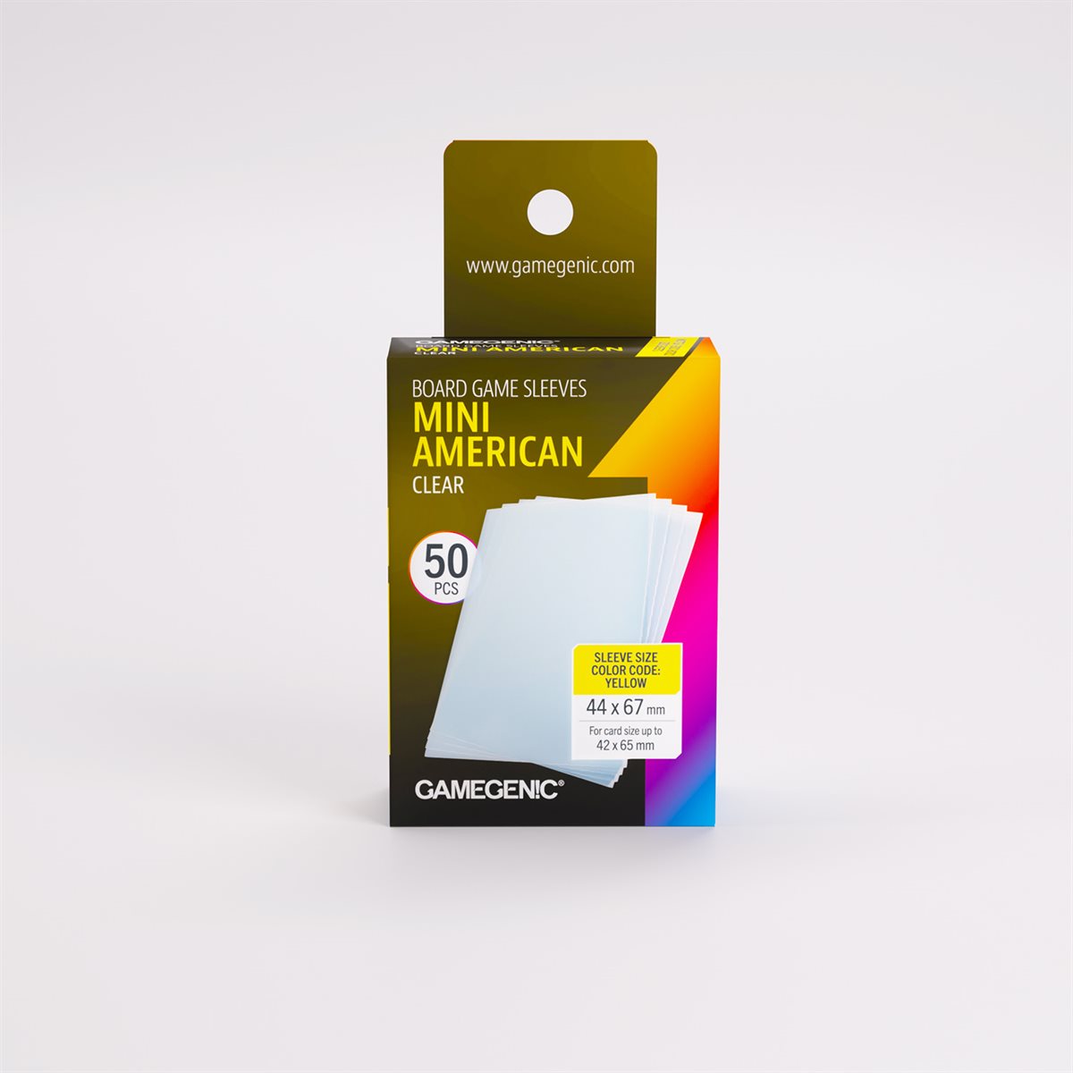 Gamegenic - Prime - Mini American Sized Sleeves - 50ct (Refresh)