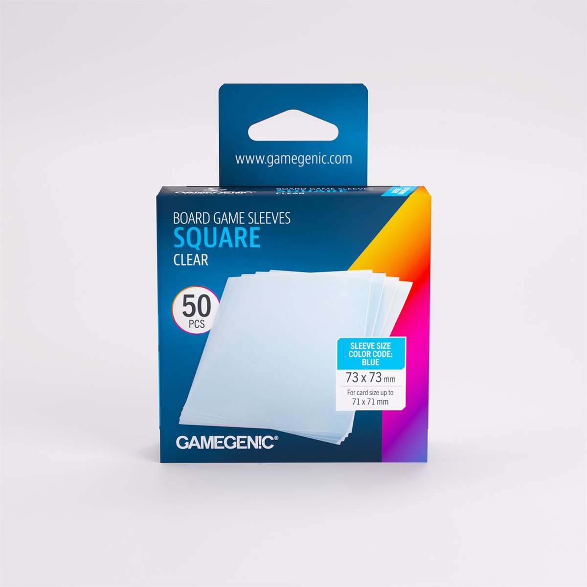 Gamegenic - Prime - Square Sized Sleeves - 50ct (Refresh)