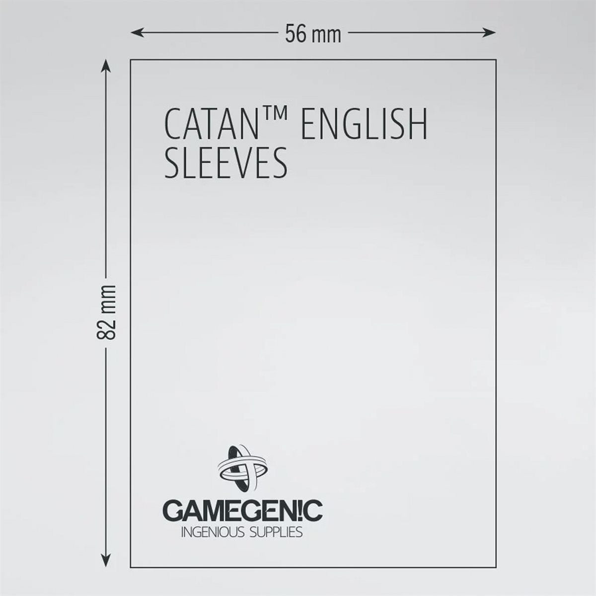 Gamegenic - Prime - Catan Sized Sleeves - 50ct (Refresh)