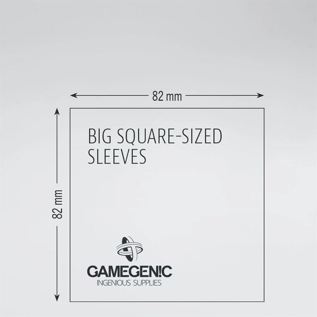 Gamegenic - Matte - Big Square Sized Sleeves - 50ct (Refresh)