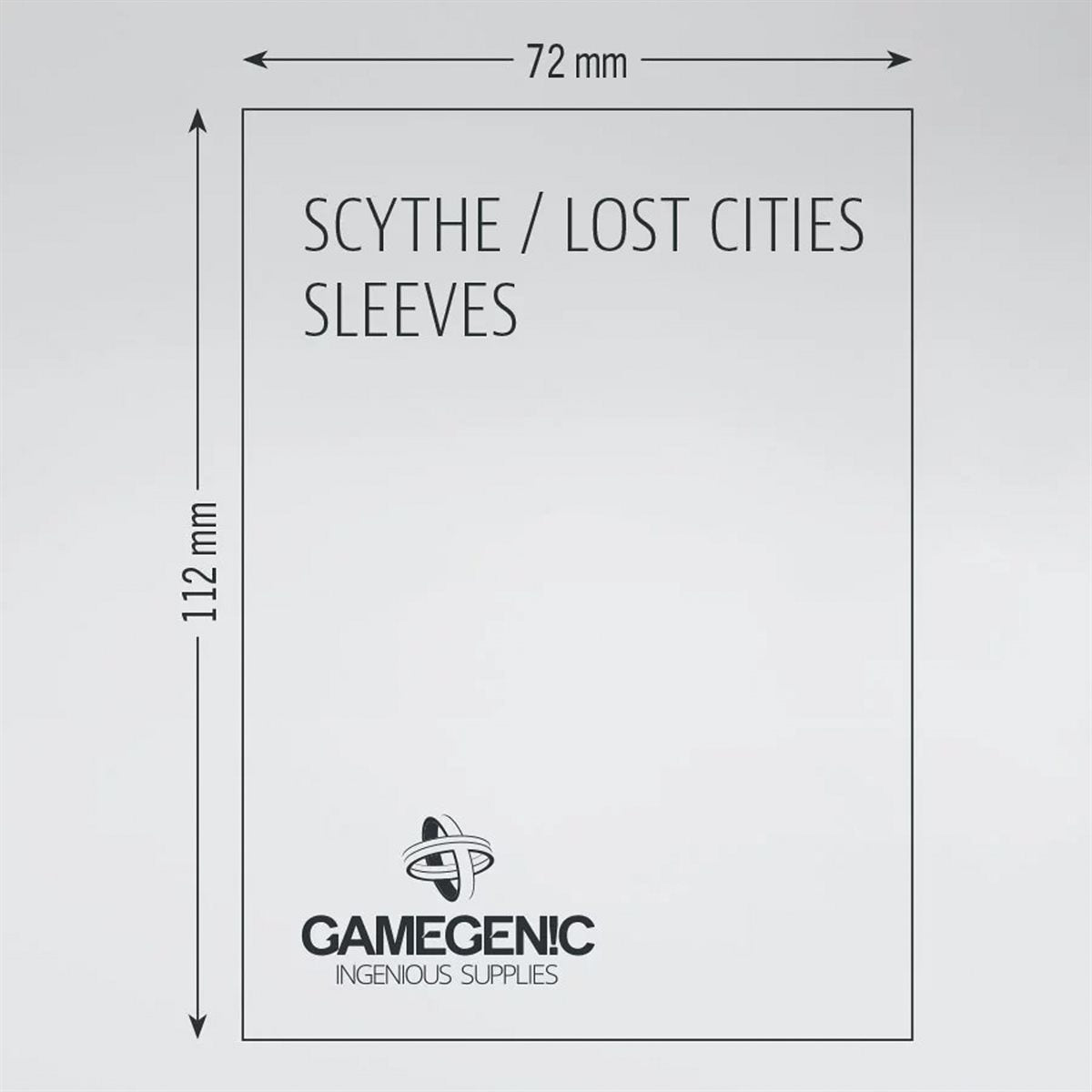 Gamegenic - Matte - Scythe/Lost Cities Sleeves - 60ct (Refresh)