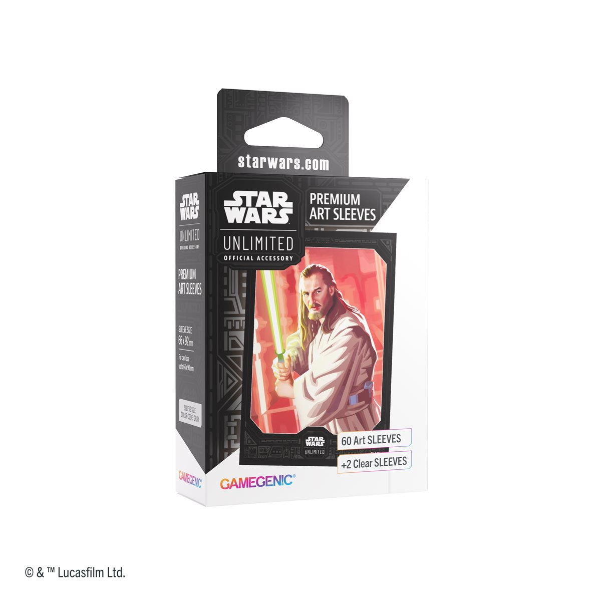 Star Wars: Unlimited - Art Sleeves: Qui-Gon Jinn **Pre Order**