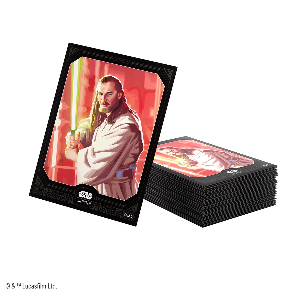Star Wars: Unlimited - Art Sleeves: Qui-Gon Jinn **Pre Order**