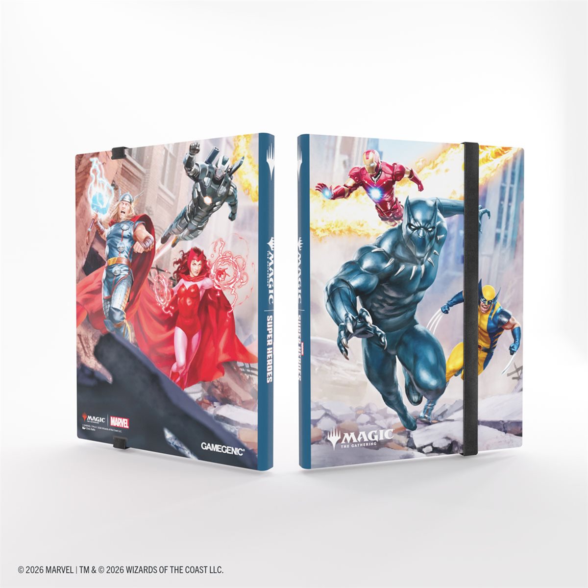 Gamegenic Casual Album Binder 18Pkt - MTG - Marvel Super Heroes **Pre-Order**