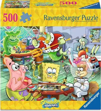 SpongeBob SquarePants - Games Night at the Krusty Krab 500 pc Puzzle