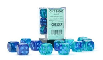 Chessex: 16mm 12D6 Dice Block - Gemini