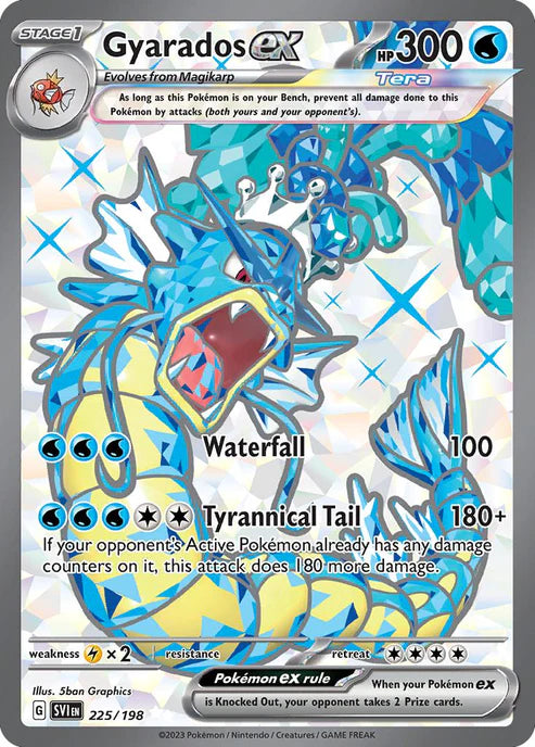 Gyarados ex - Scarlet & Violet - 225/198 (Ultra)