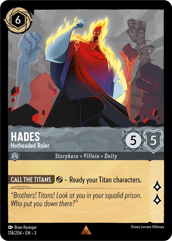 Hades - Hotheaded Ruler - Into the Inklands - 174