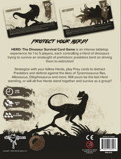 Herd: The Dinosuar Survival card Game **Pre-Order**
