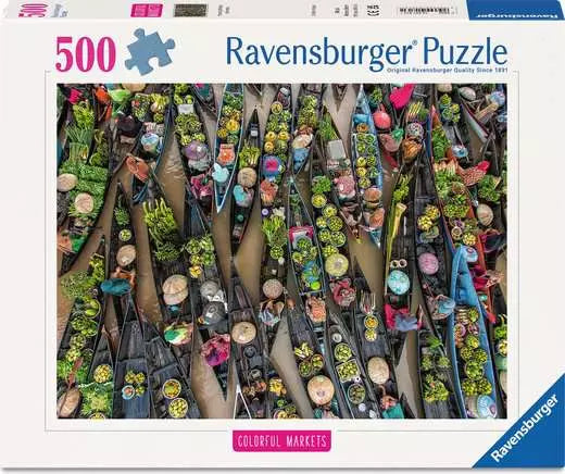 Floating Market, Indonesia 500pcs