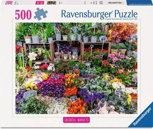 Flower Market, France 500pcs