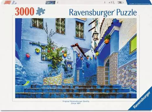 Morocco in Blue (Colorful Morocco) - 3000 Pcs