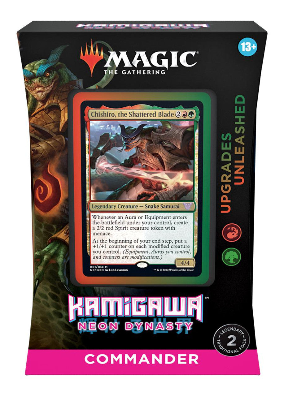 Kamigawa: Neon Dynasty: Commander - Commander Deck - Upgrades Unleashed