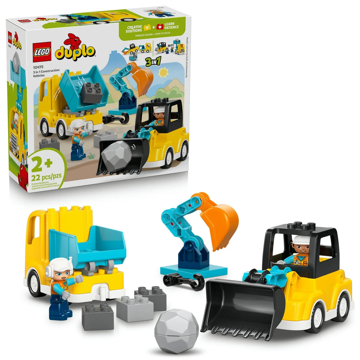 LEGO - 3 in 1 Construction Vehicles