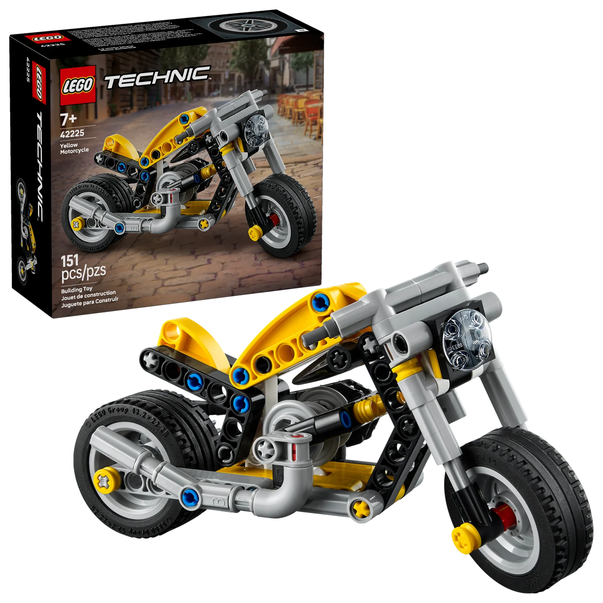 LEGO - Yellow Motorcycle