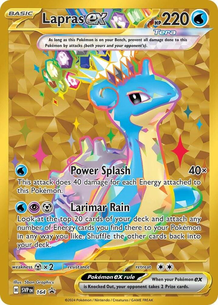 Lapras ex - 164 - SV: Scarlet & Violet Promo Cards