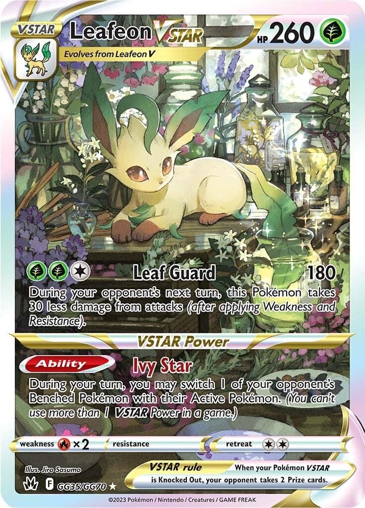 Leafeon VSTAR - Crown Zenith Galarian Gallery - GG35/GG70 (Ultra)