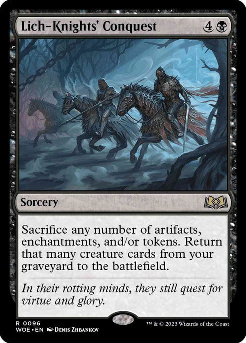 Lich-Knights' Conquest - Wilds of Eldraine - 96