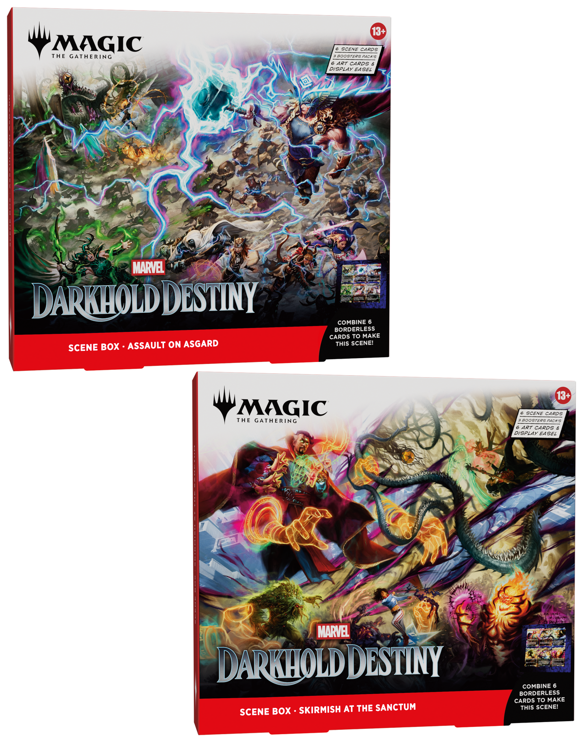 MTG: Marvel: Darkhold Destiny - Scene Boxes - Set of 2 **Pre-Order**