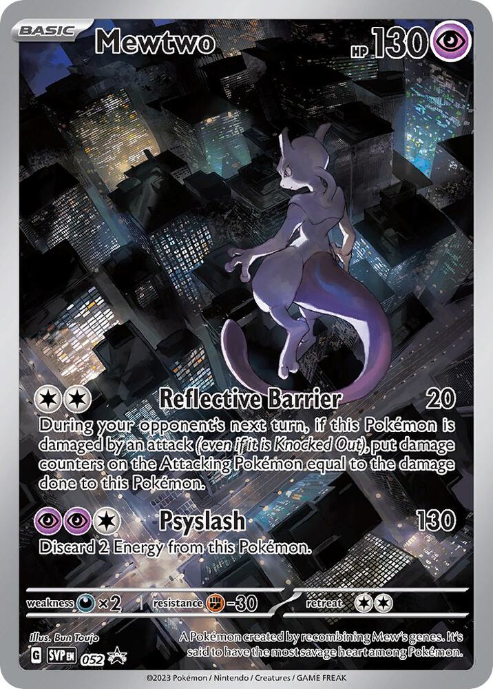 Mewtwo - 052 - SV: Scarlet & Violet Promo Cards - 052
