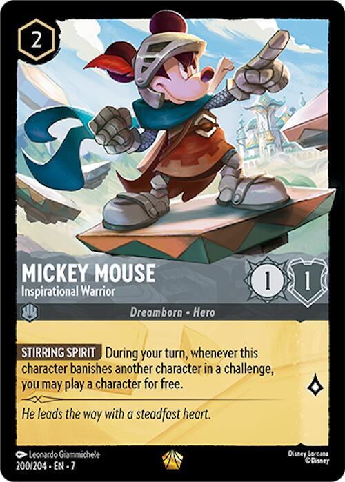 Mickey Mouse - Inspirational Warrior - 200 - Archazias Island