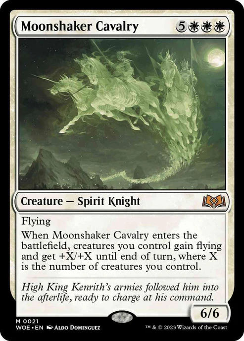 Moonshaker Cavalry - Wilds of Eldraine - 21