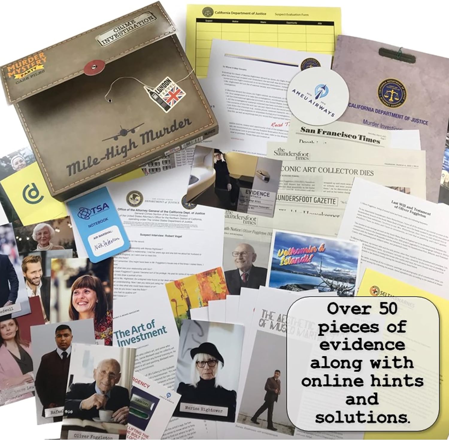 Murder Mystery Party: Mile High Murder