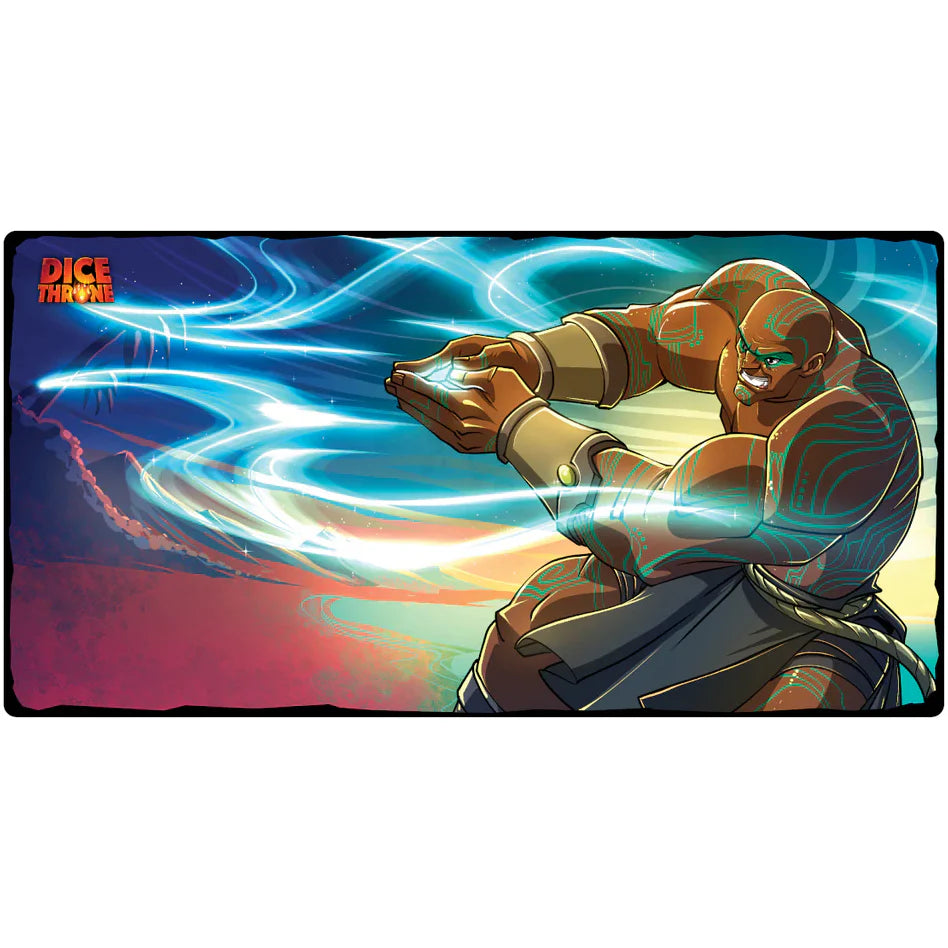 Dice Throne - Premium Playmat - Mystic Brawler