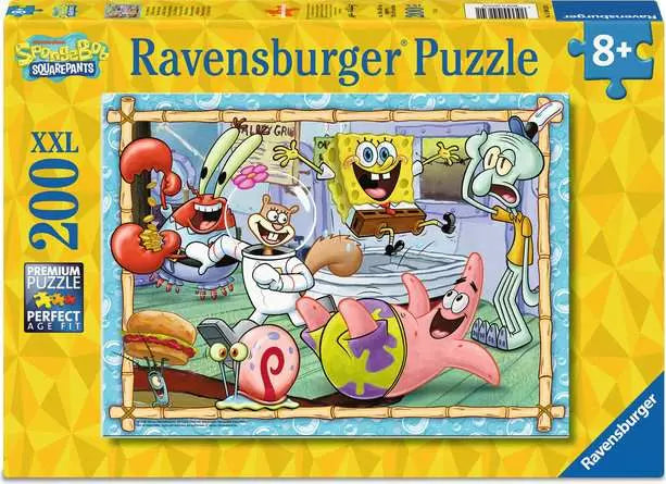 SpongeBob SquarePants - New adventures in Bikini Bottom 200 XXL Puzzle