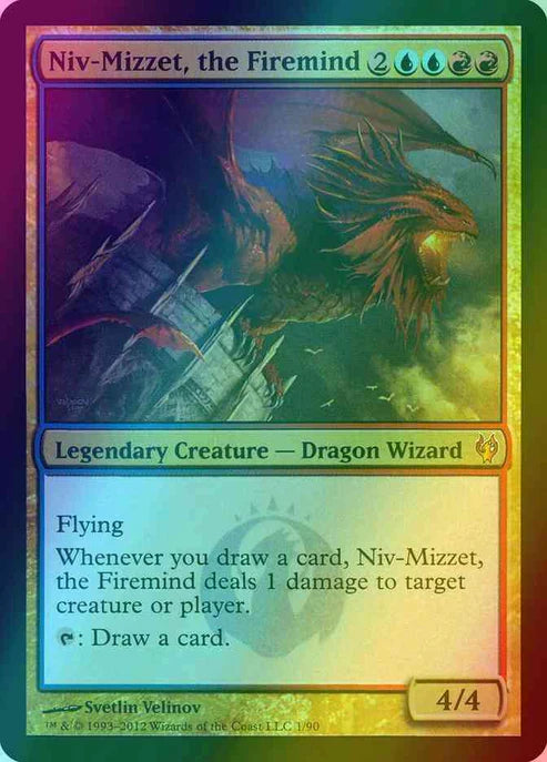 Niv-Mizzet, the Firemind - Duel Decks: Izzet vs. Golgari - 1/90