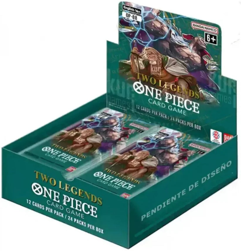 One Piece Card Game - OP08 - Two Legends - Booster Box