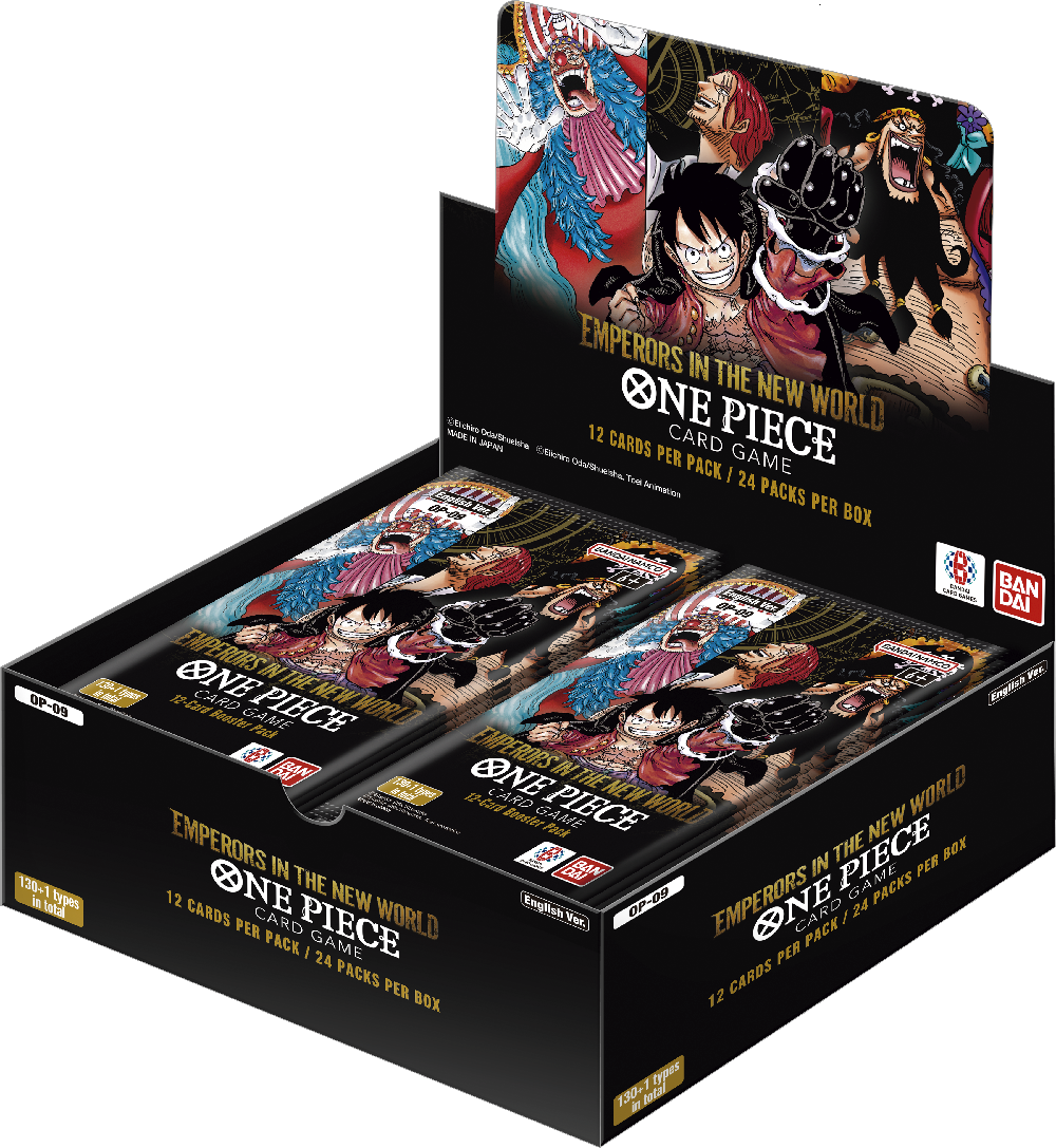 One Piece Card Game - OP-09 - Emperors in the New World - Booster Box