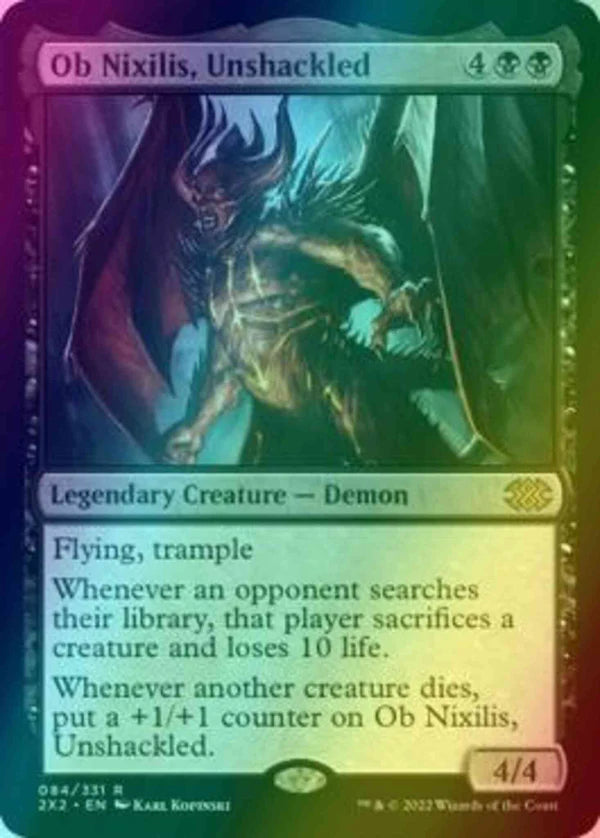 Ob Nixilis, Unshackled (Non-Foil) - Double Masters - 84