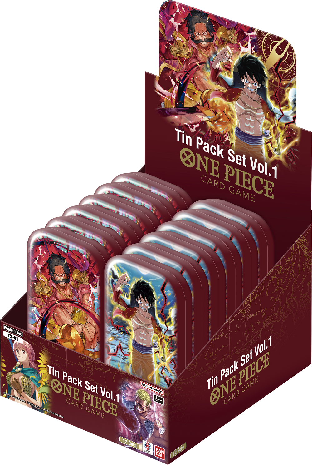 One Piece Card Game - TS01 - Tin Pack One Piece Card Game - TS01 - Tin Pack