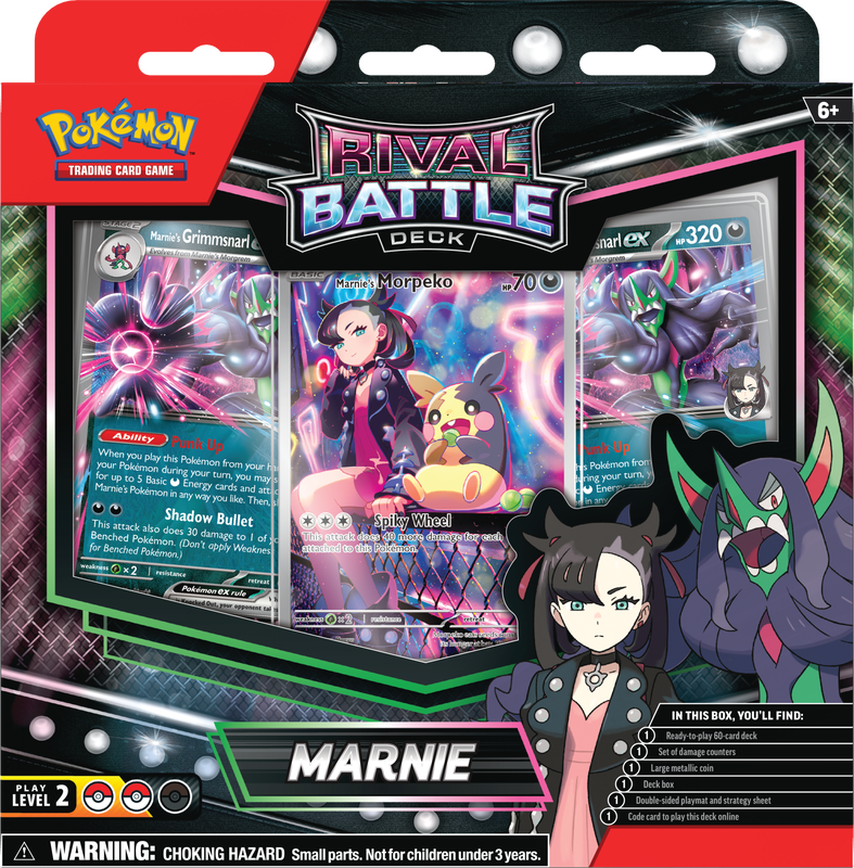 Pokemon Rival Battle Decks Marnie **Pre Order**