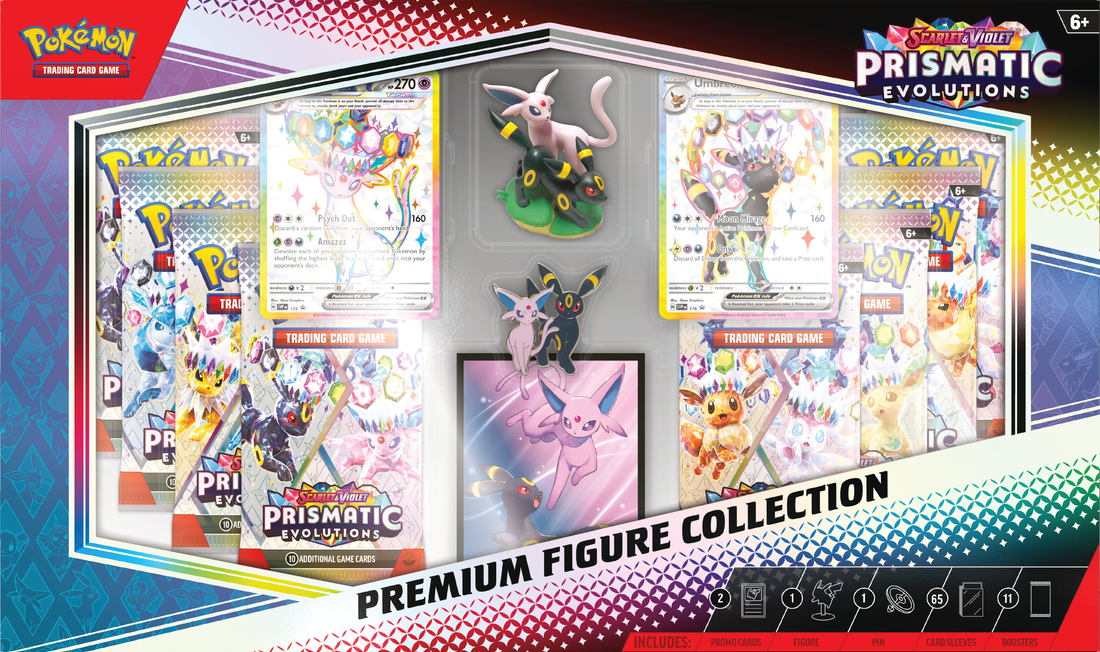 Pokemon Scarlet and Violet Prismatic Evolutions Premium Figure Collection ** Pre Order **