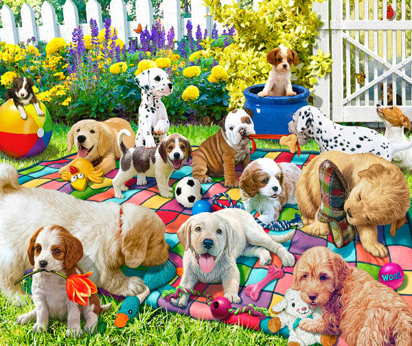 Playful Pups on Parade 1000pcs