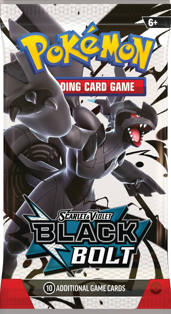 Pokemon SV10.5 Black Bolt - Booster Pack Pokemon SV10.5 Black Bolt - Booster Pack