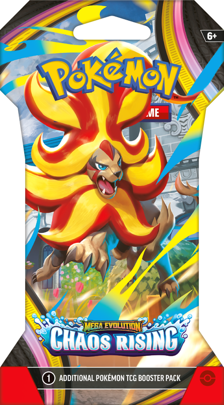 Pokemon ME04 Chaos Rising Sleeved Booster Pack