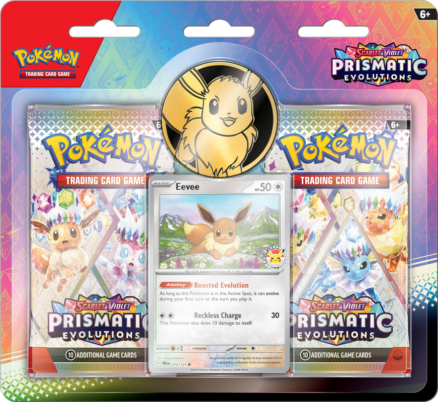 Pokemon SV8.5 Prismatic Evolutions 2 Pack Blister