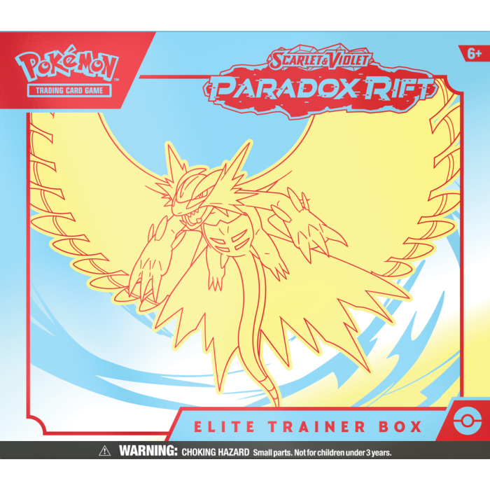 Pokemon SV4 Paradox Rift Elite Trainer Box (Roaring Moon)
